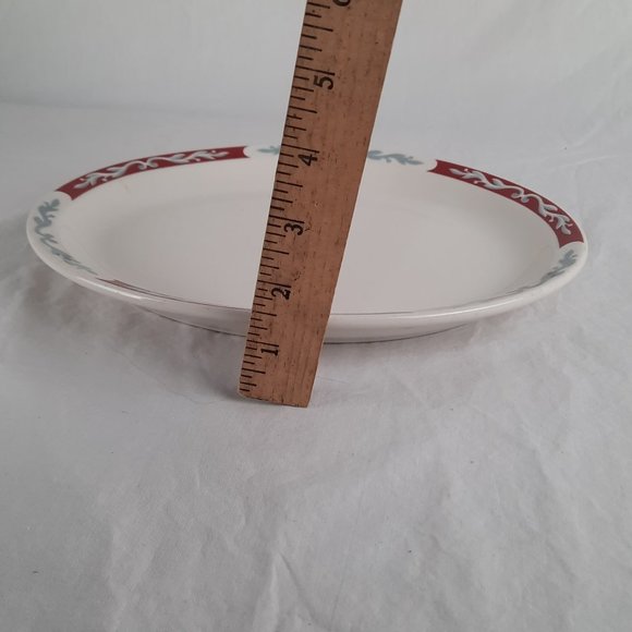 RARE Mid-Century Syracuse Platter - Made in New York - 11.25" x 9" - Picture 6 of 8